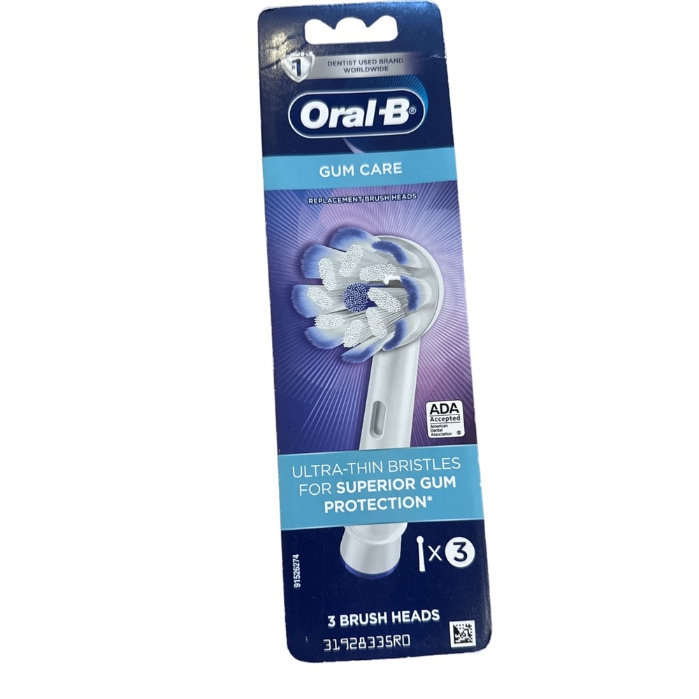 Gum Care Electric Toothbrush Heads - White
